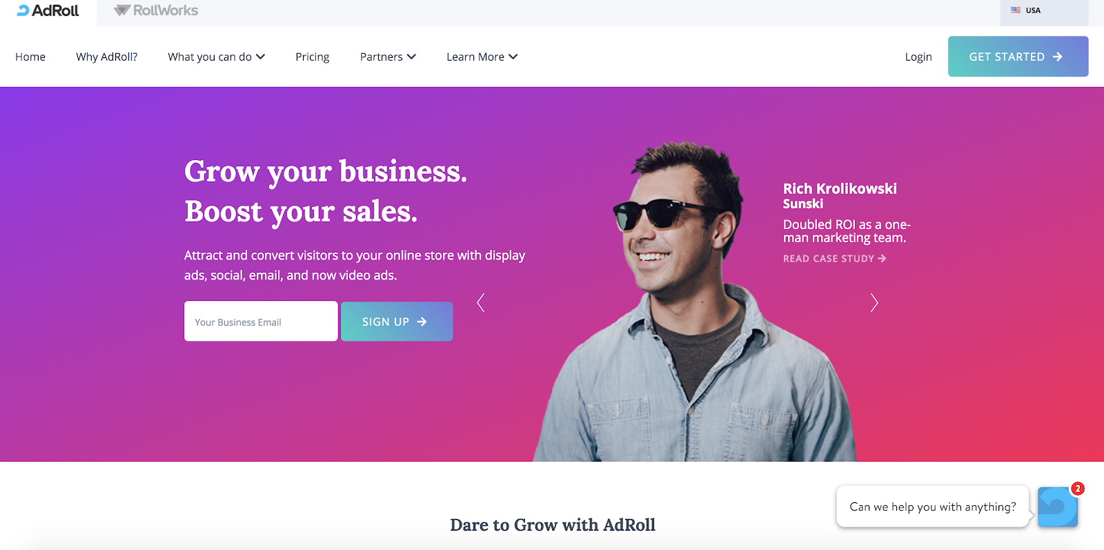 adroll growth platform