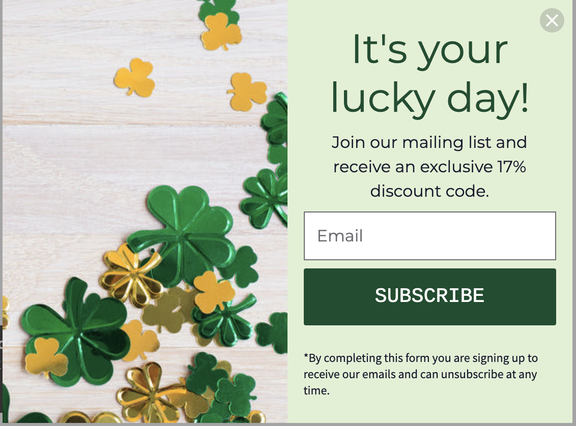 saint patricks day marketing